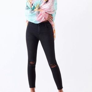 Pacsun Black High Waisted Jegging
